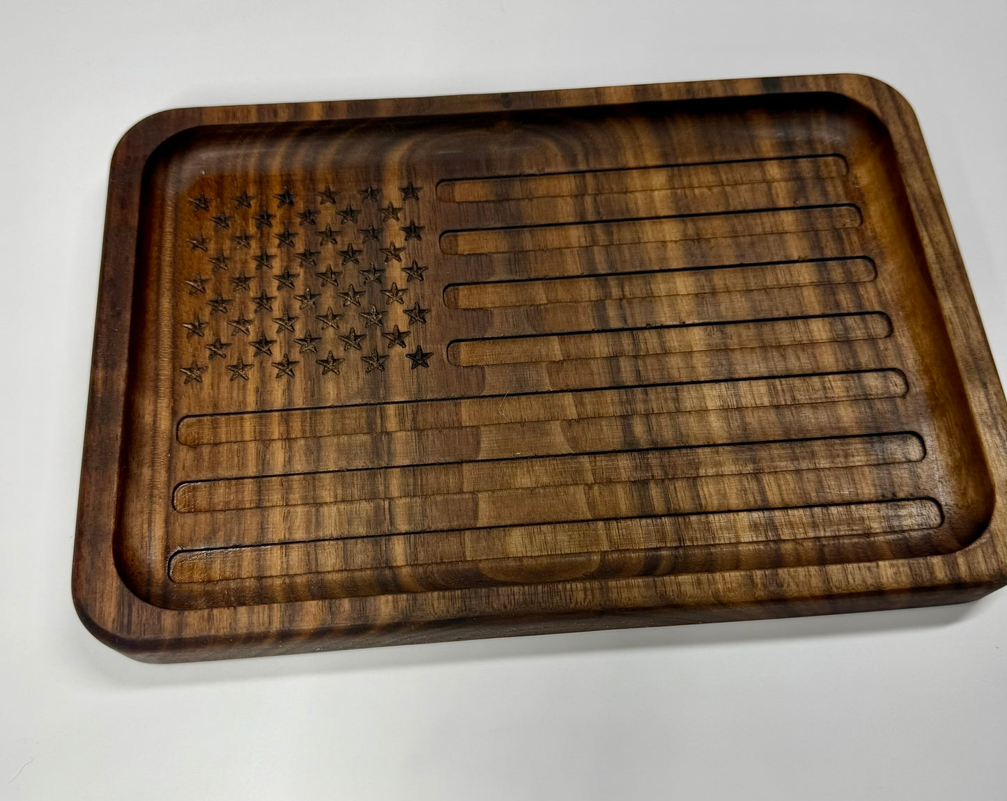 American Flag Tray- Medium