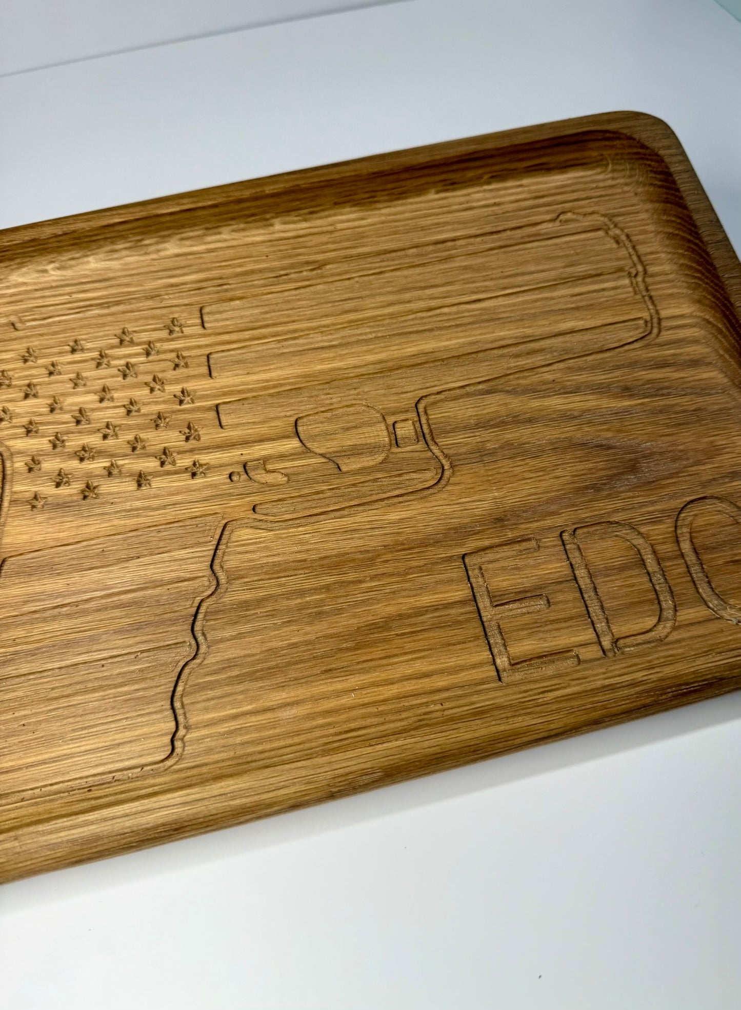 Everyday Carry Catchall Tray- X-Large White Oak 13 3/4"W x 9"H